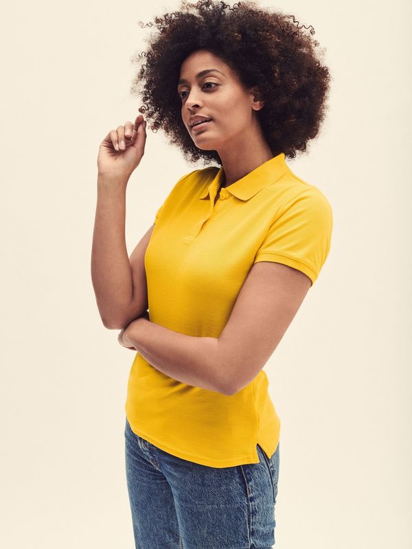 Fruit of the Loom Yellow Polo Fruit of the Loom
