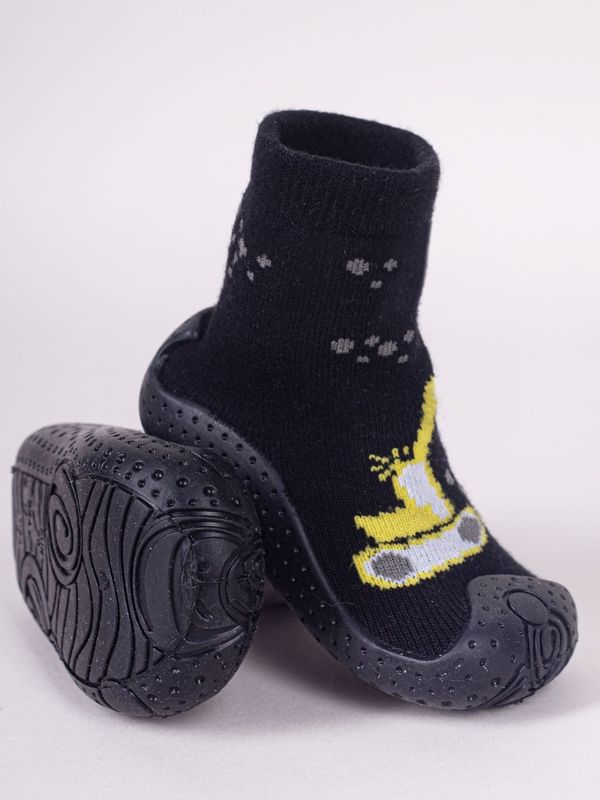 Yoclub Yoclub Kids's Baby Boys' Anti-Skid Socks With Rubber Sole