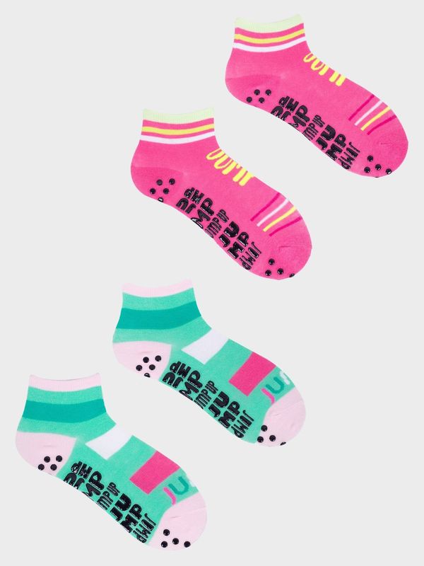 Yoclub Yoclub Kids's Trampoline Socks 2-Pack SKS-0021G-AA0A-003