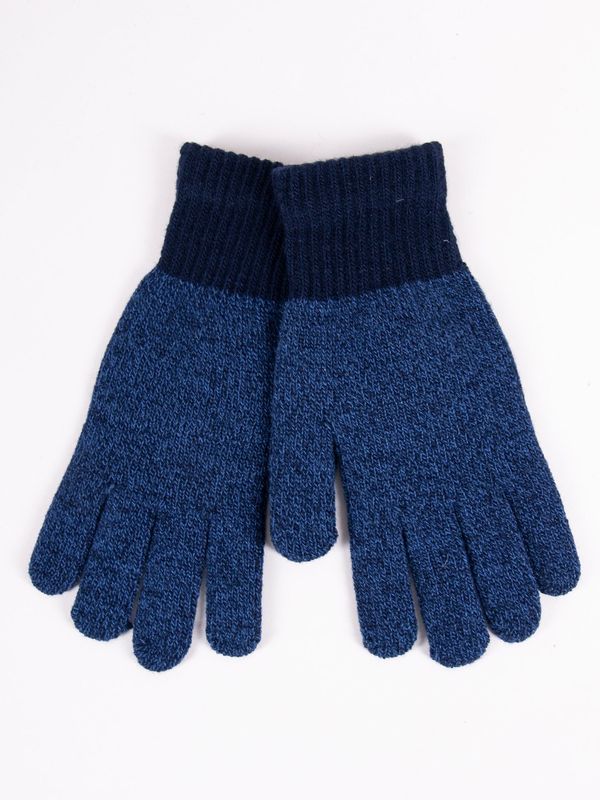 Yoclub Yoclub Man's Gloves RED-0073F-AA50-001 Navy Blue