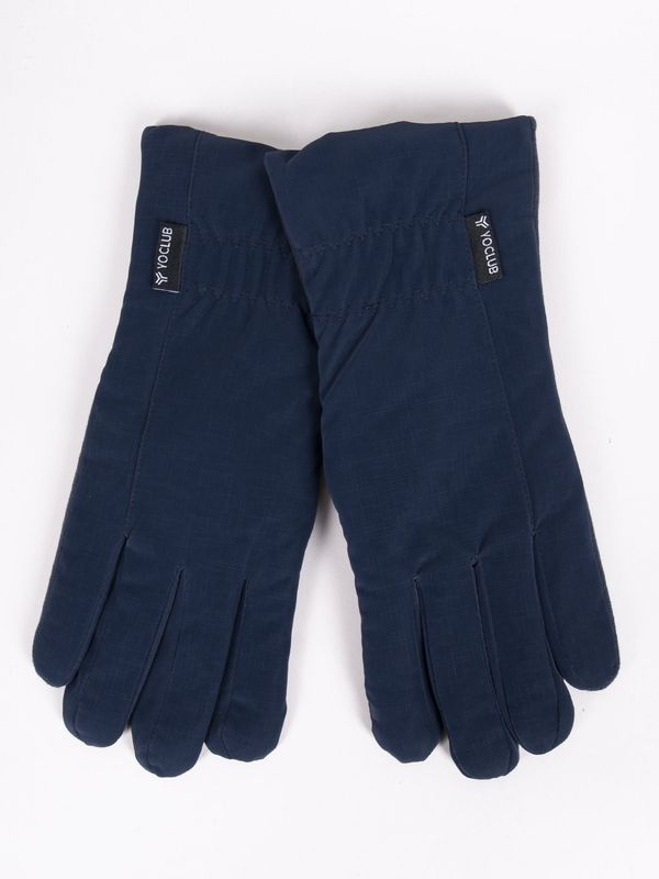 Yoclub Yoclub Man's Men's Gloves RES-0111F-195C Navy Blue