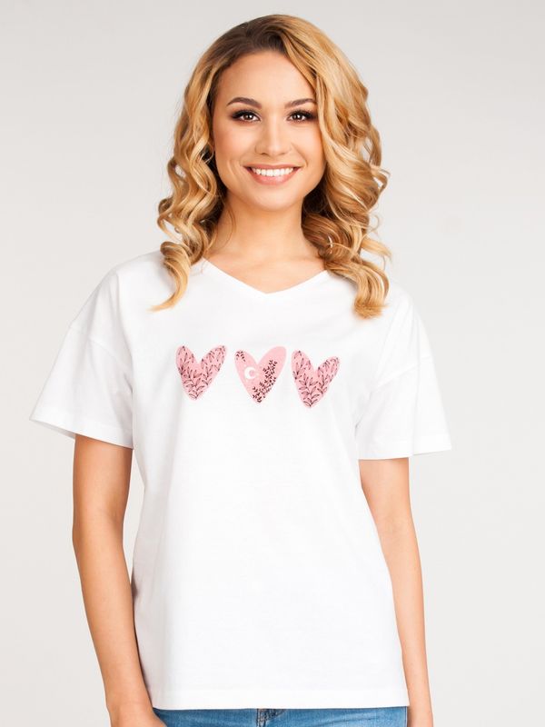 Yoclub Yoclub Woman's Cotton T-shirt PKK-0090K-A120