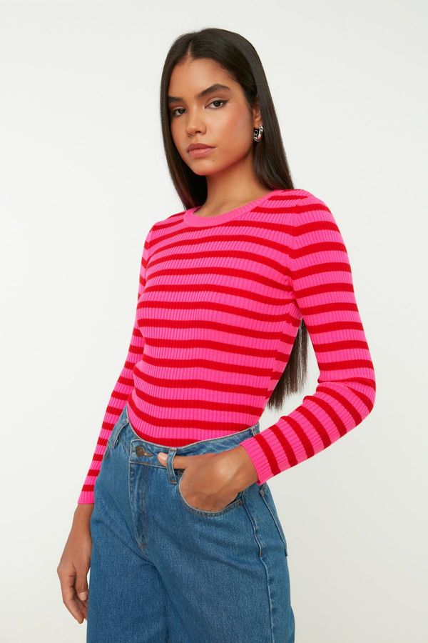 Trendyol Ženska majica Trendyol Striped