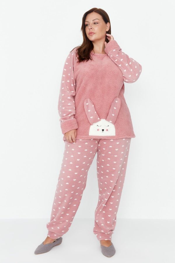 Trendyol Ženska pidžama komplet Trendyol Bunny