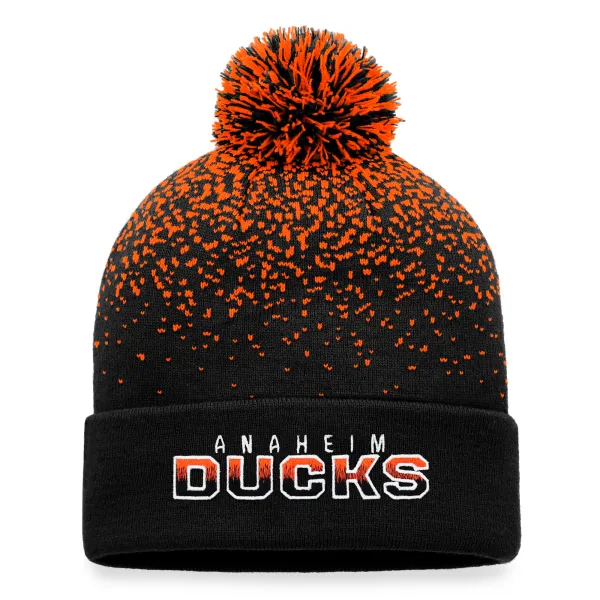 Fanatics Zimní čepice Fanatics  Iconic Gradiant Beanie Cuff with Pom Anaheim Ducks