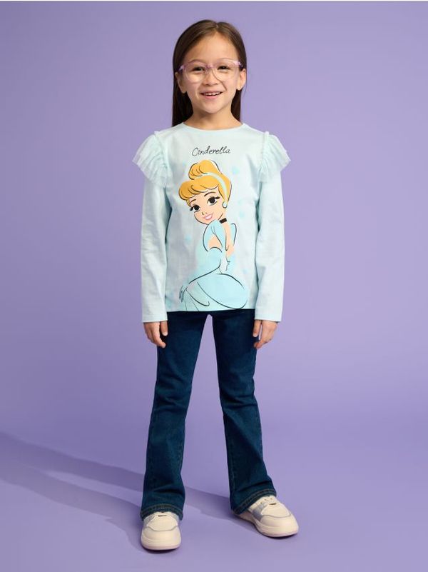 Sinsay Sinsay - Bluza s dugim rukavima Disney - bledoplavo