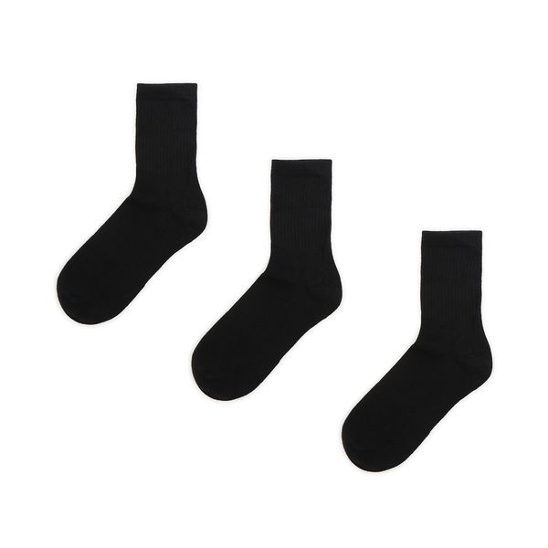 Cropp Cropp - 3 pack čarapa - CRNO