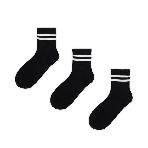 Cropp Cropp - 3 pack čarapa - CRNO