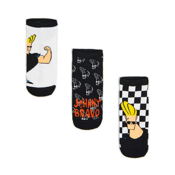 Cropp Cropp - 3 pack čarapa Johnny Bravo - CRNO