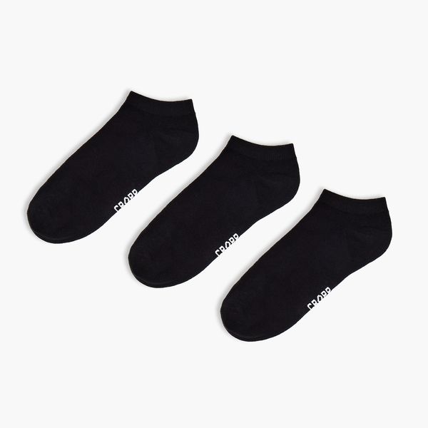 Cropp Cropp - 3 pack crnih čarapa - CRNO