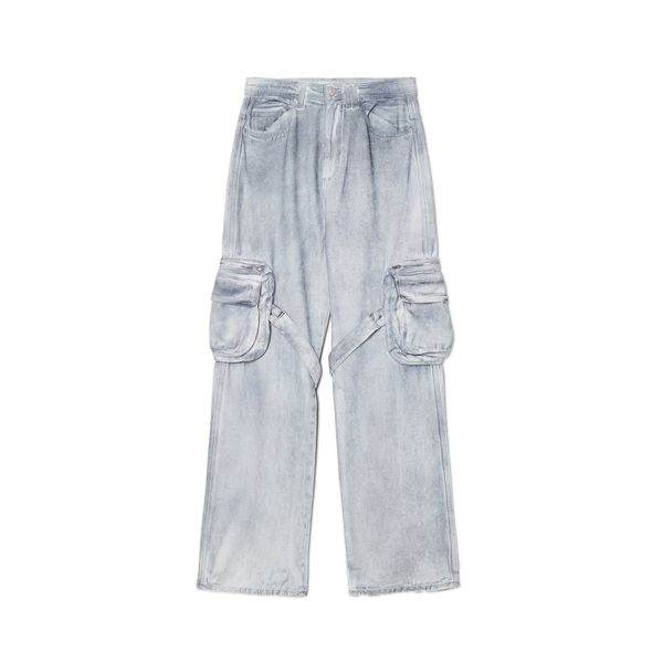 Cropp Cropp - Baggy farmerke - light grey