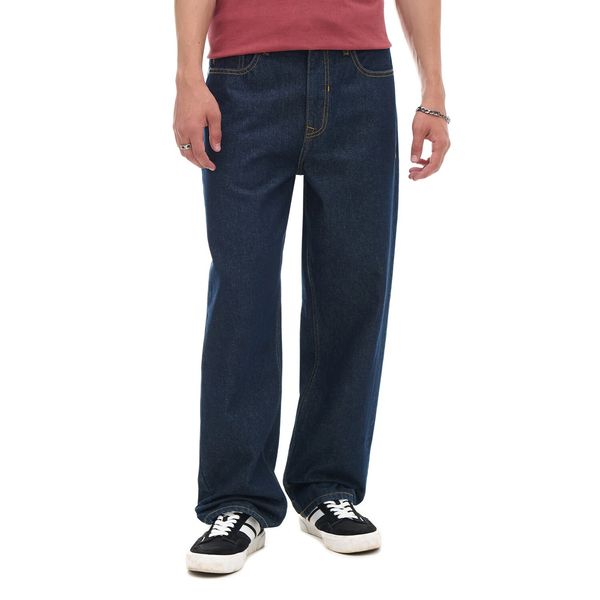 Cropp Cropp - Baggy farmerke - steel blue