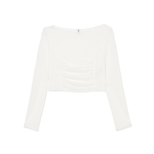 Cropp Cropp - Bela bluza - white