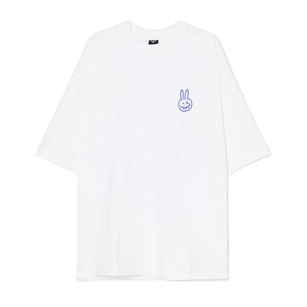 Cropp Cropp - Bela majica s printom - Krem