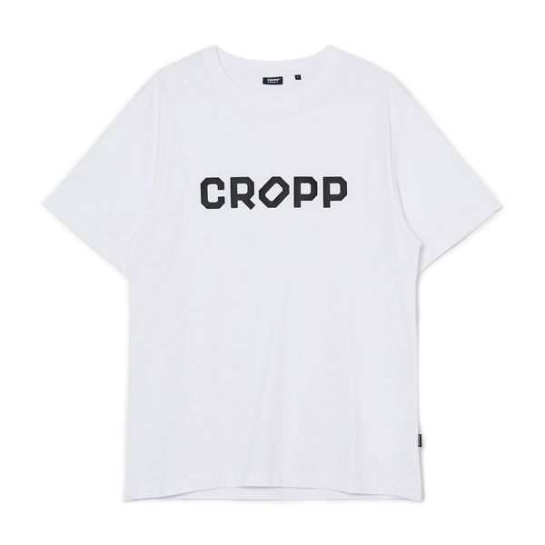 Cropp Cropp - Bela majica s printom - white