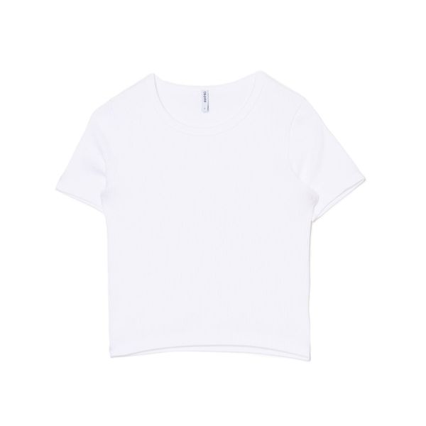 Cropp Cropp - Bela majica - white