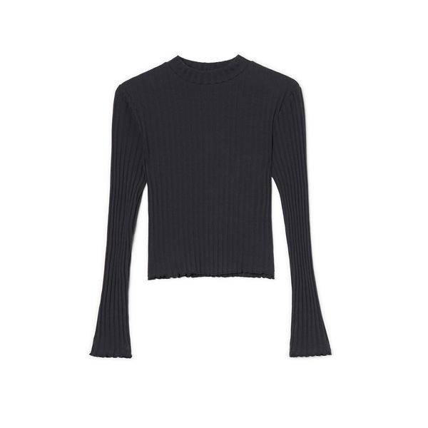 Cropp Cropp - Bluza dugih rukava - tamno siva