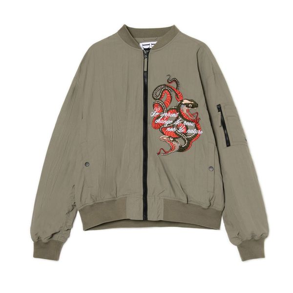 Cropp Cropp - Bomber jakna - maslina