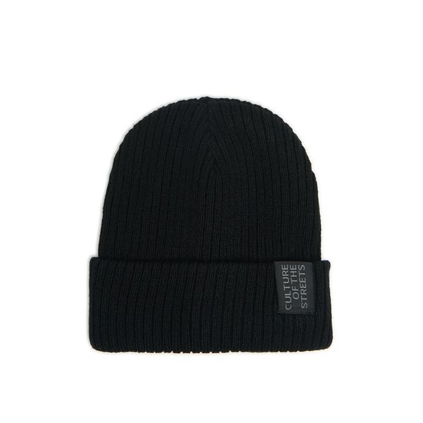 Cropp Cropp - Crna kapa beanie - CRNO