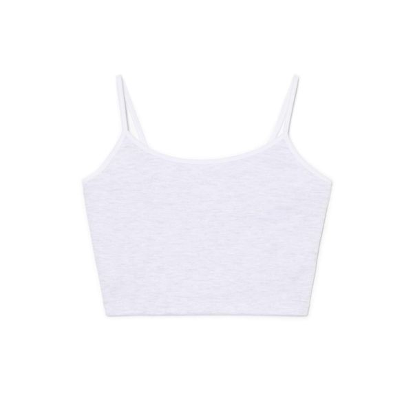 Cropp Cropp - Crop top - light grey