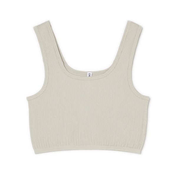 Cropp Cropp - Crop top - nude