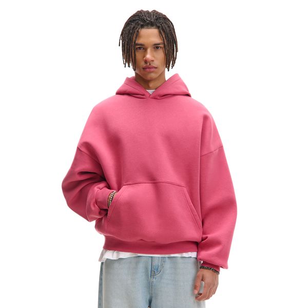 Cropp Cropp - Crvena dukserica s kapuljačom - Crvena