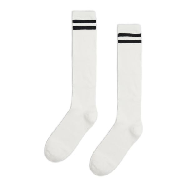 Cropp Cropp - Duge čarape - white