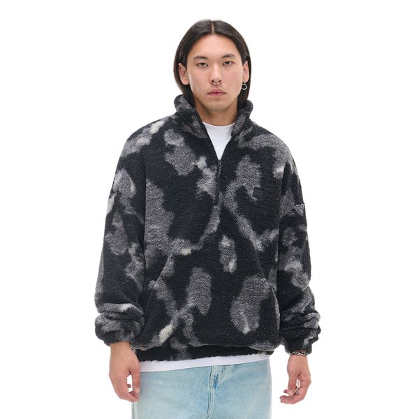 Cropp Cropp - Dukserica s dezenom - CRNO