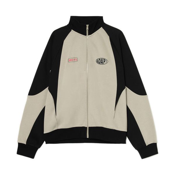 Cropp Cropp - Dukserica s rajsferšlusom i podignutim okovratnikom - CRNO