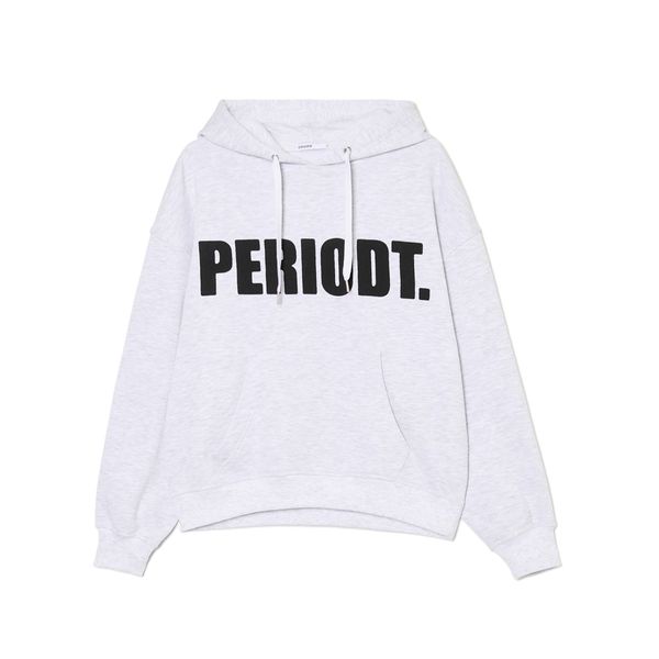 Cropp Cropp - Dukserica sa kapuljačom i printom - light grey