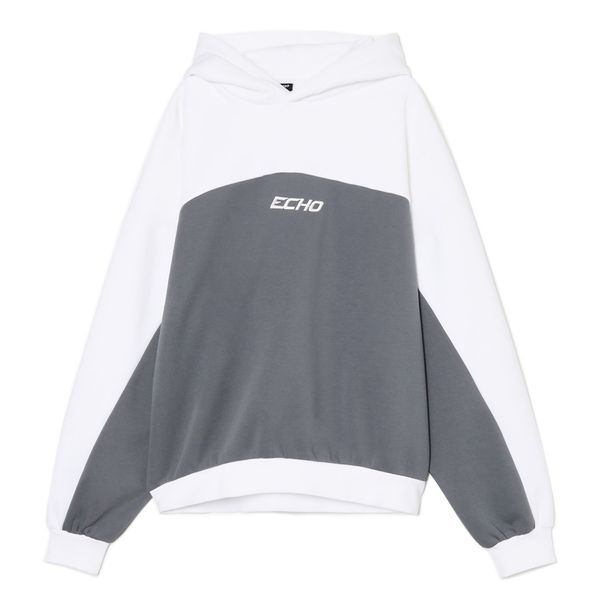 Cropp Cropp - Dukserica sa zakrpom - tamno siva