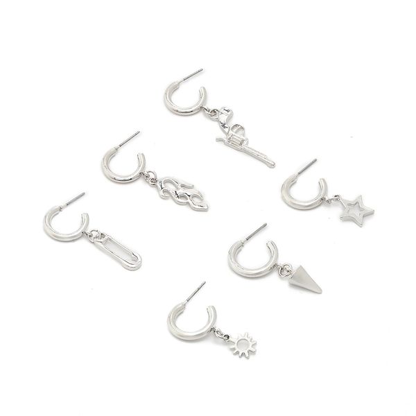 Cropp Cropp - EARRINGS - srebro