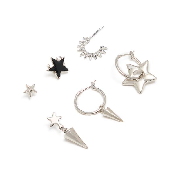 Cropp Cropp - EARRINGS - srebro