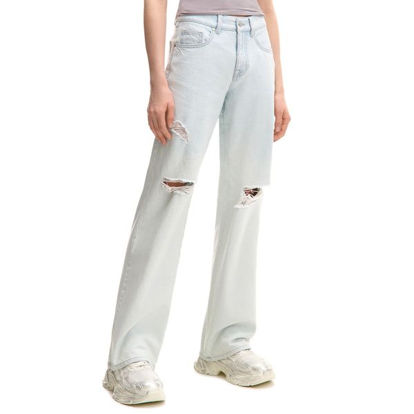 Cropp Cropp - Farmerke straight - bledoplavo