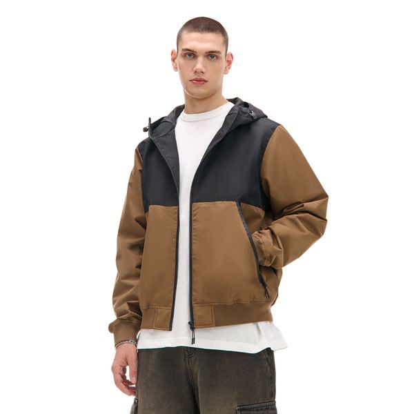 Cropp Cropp - Jakna s kapuljačom - braon