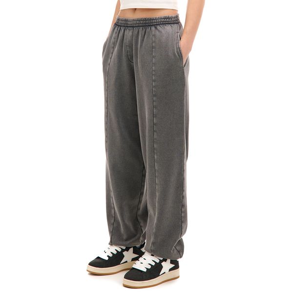 Cropp Cropp - Jogger pantalone - tamno siva