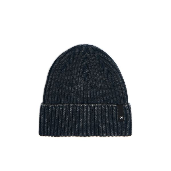 Cropp Cropp - Kapa beanie sa zakrpom - navy