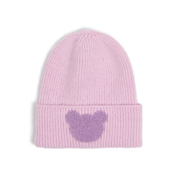 Cropp Cropp - Kapa beanie sa zakrpom - pink