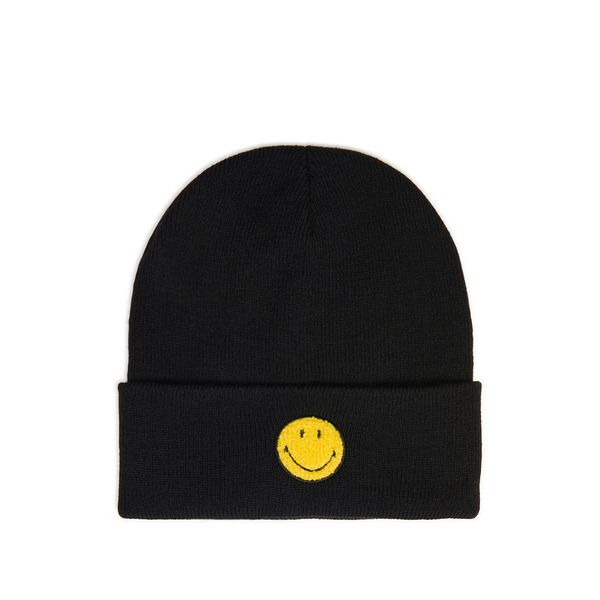 Cropp Cropp - Kapa beanie Smiley® - CRNO