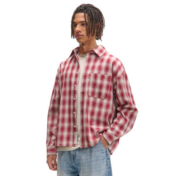 Cropp Cropp - Karirana košulja - bordo