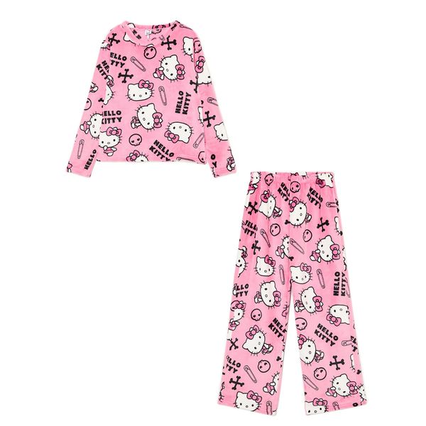 Cropp Cropp - Komplet dvodelne pidžame Hello Kitty - pink