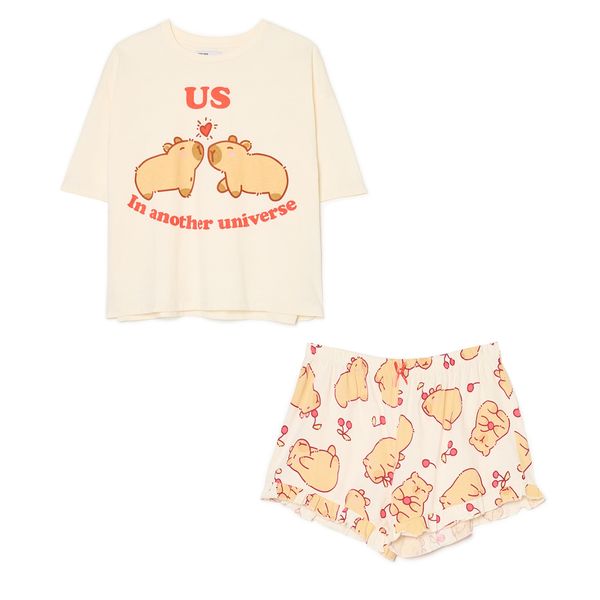 Cropp Cropp - Komplet dvodelne pidžame s printom - šareno