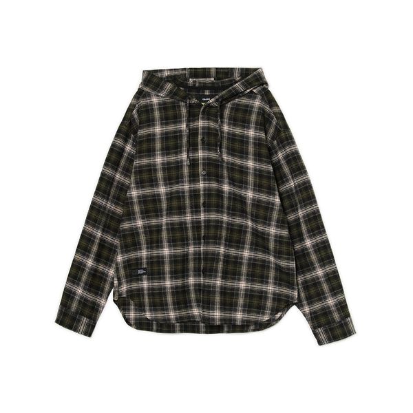 Cropp Cropp - Košulja s kapuljačom - CRNO