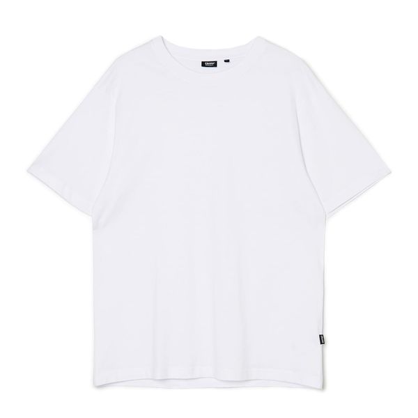 Cropp Cropp - Majica basic - white