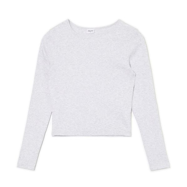 Cropp Cropp - Majica dugih rukava - light grey