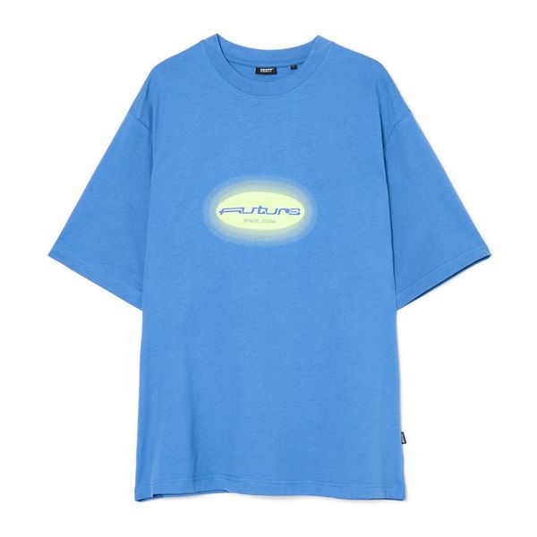 Cropp Cropp - Majica kratkih rukava s printom - indigo