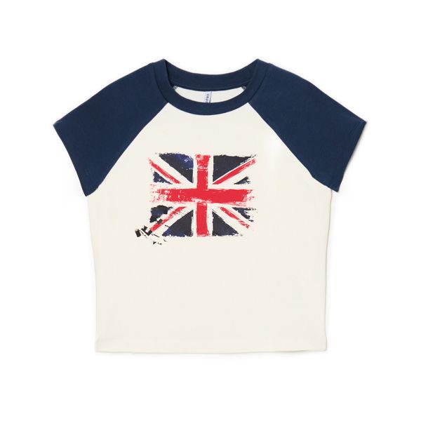 Cropp Cropp - Majica kratkih rukava s printom - white