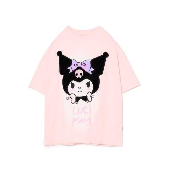 Cropp Cropp - Majica s aplikacija Kuromi - pastelno pink