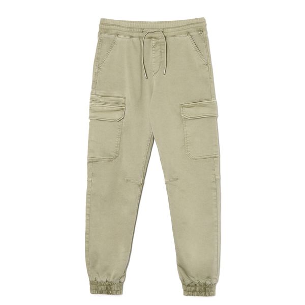 Cropp Cropp - MEN`S TROUSERS - svetlo maslinasta