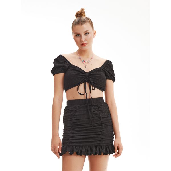 Cropp Cropp - Mini suknja - CRNO